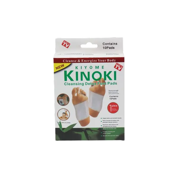 Kinoki Detox Patches méregtelenítő tapaszok a lábakhoz